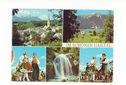 Ansichtskarte Im schönen Gailtal / Kärnten / Österreich