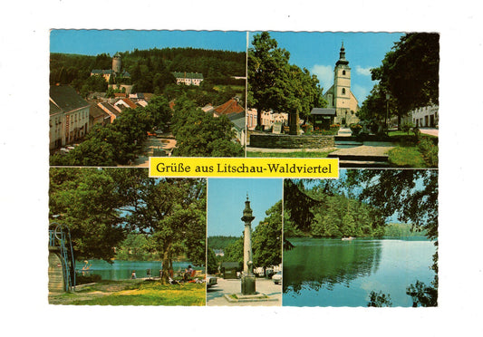 Ansichtskarte Litschau - Waldviertel / Niederösterreich / Österreich