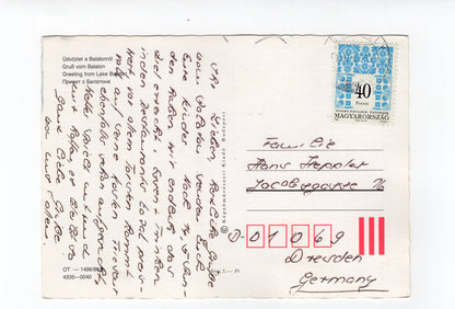 Ansichtskarte Balaton / Plattensee / Ungarn