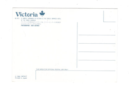 Ansichtskarte Stately Empress Hotel / Victoria / British Columbia / Kanada