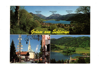 Ansichtskarte Grüße aus Schliersee