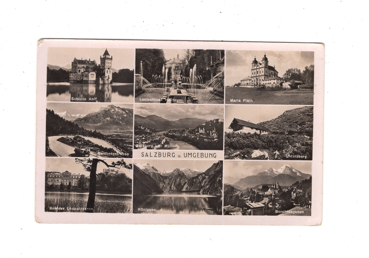 Ansichtskarte Salzburg und Umgebung / Österreich / N1-65