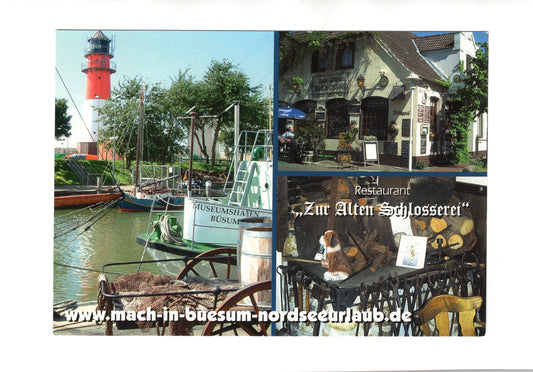 Ansichtskarte Nordseebad Büsum / Restaurant Zur Alten Schlosserei