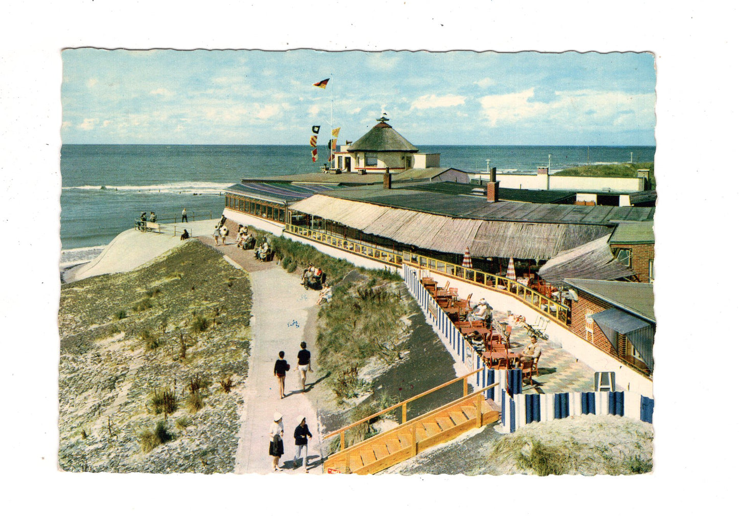 Ansichtskarte Nordseeheilbad Borkum / Heimliche Liebe / J1-66