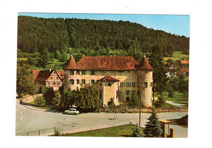 Ansichtskarte Sulz-Glatt / Schwarzwald / Café im Schloss / K1-58