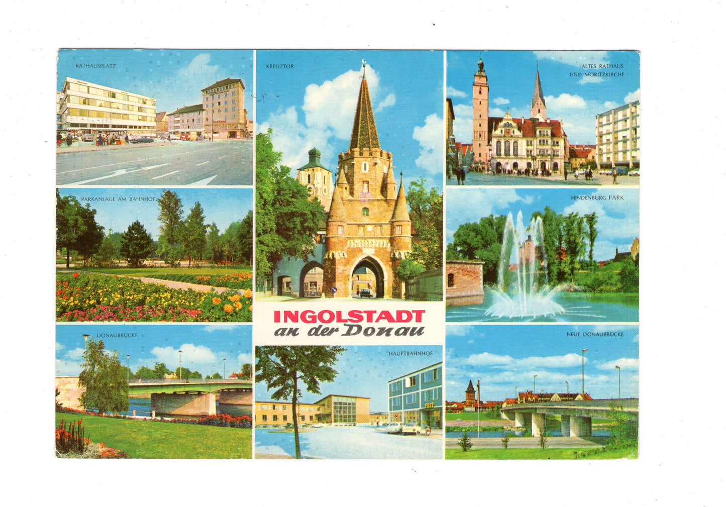 Ansichtskarte Ingolstadt an der Donau / G1-59