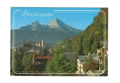Ansichtskarte Berchtesgaden mit Watzmann