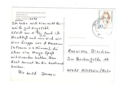 Ansichtskarte Kurklinik Tecklenburger Land / Tecklenburg / I1-52