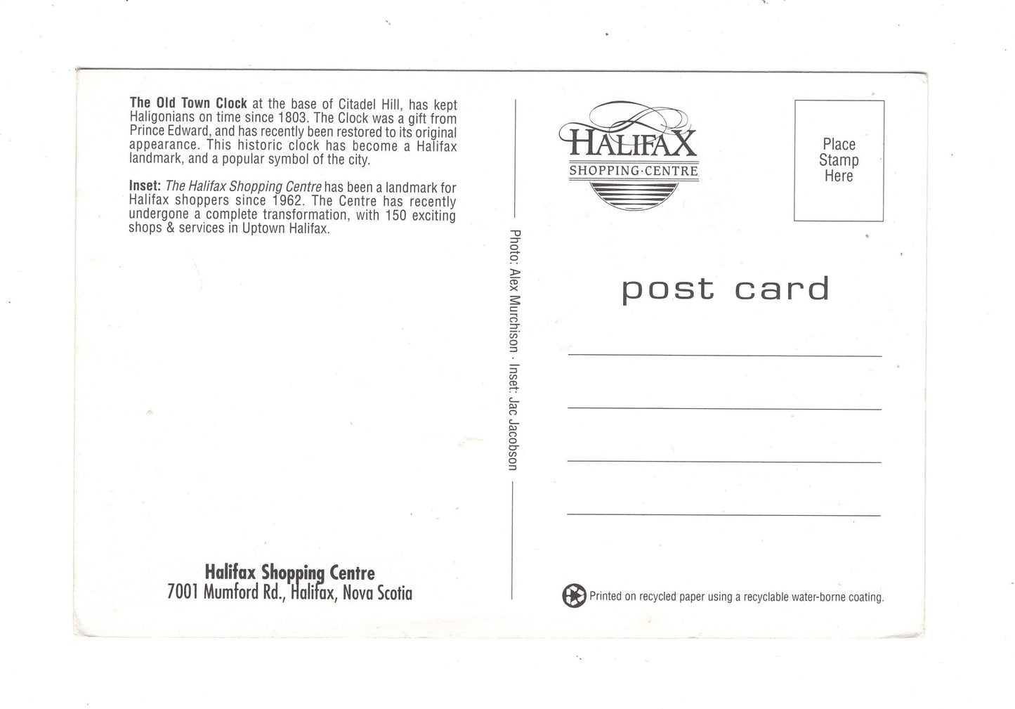 Ansichtskarte Halifax / Nova Scotia / Kanada