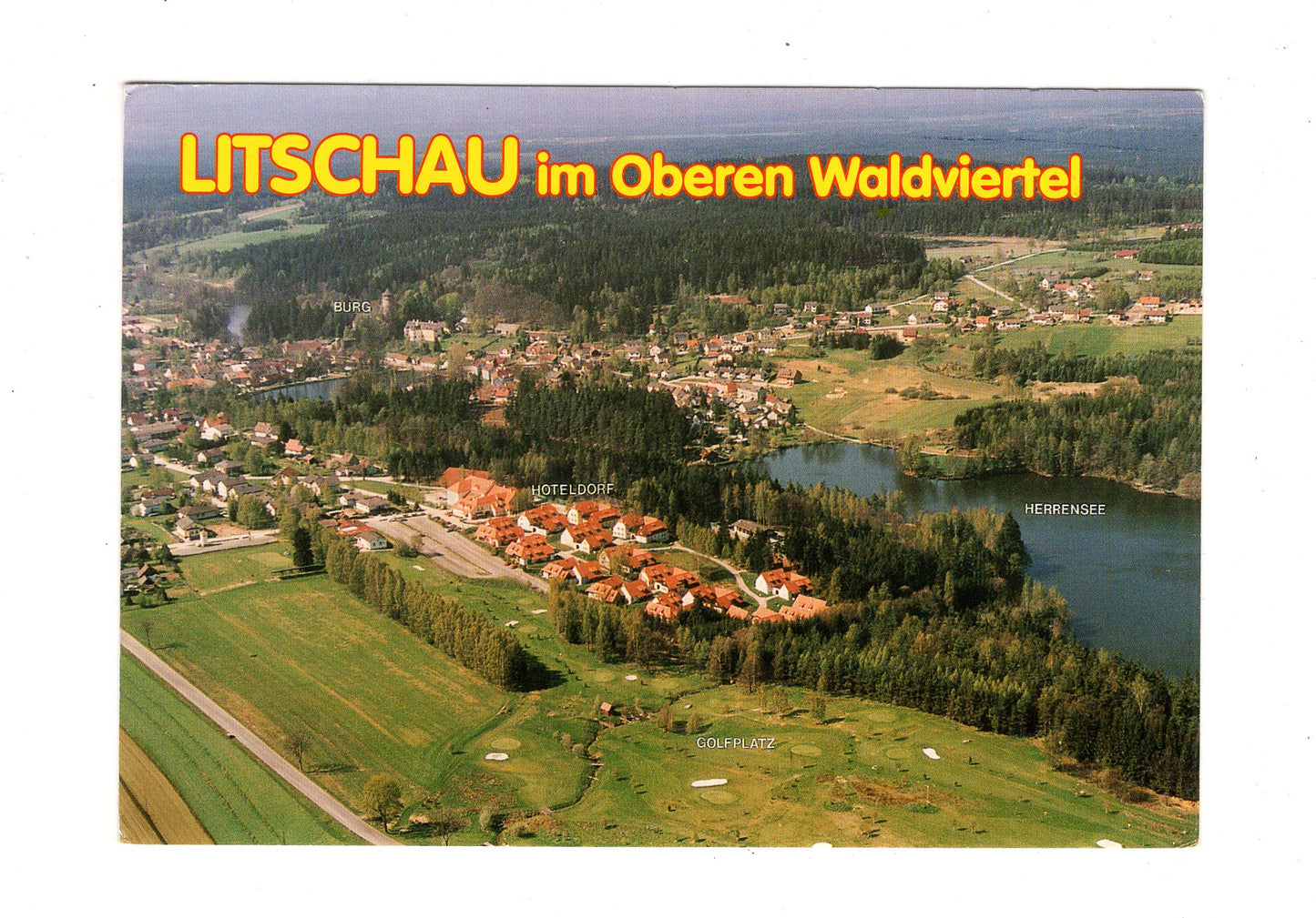 Ansichtskarte Litschau im Oberen Waldviertel / Niederösterreich / Österreich