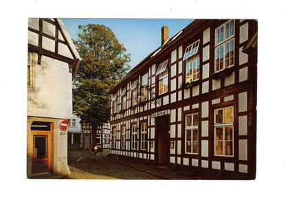 Ansichtskarte Tecklenburg / Fachwerkhäuser