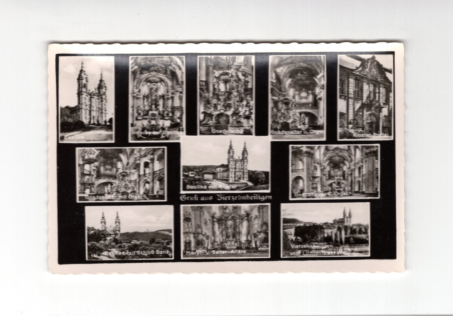 Ansichtskarte Wallfahrtskirche Vierzehnheiligen