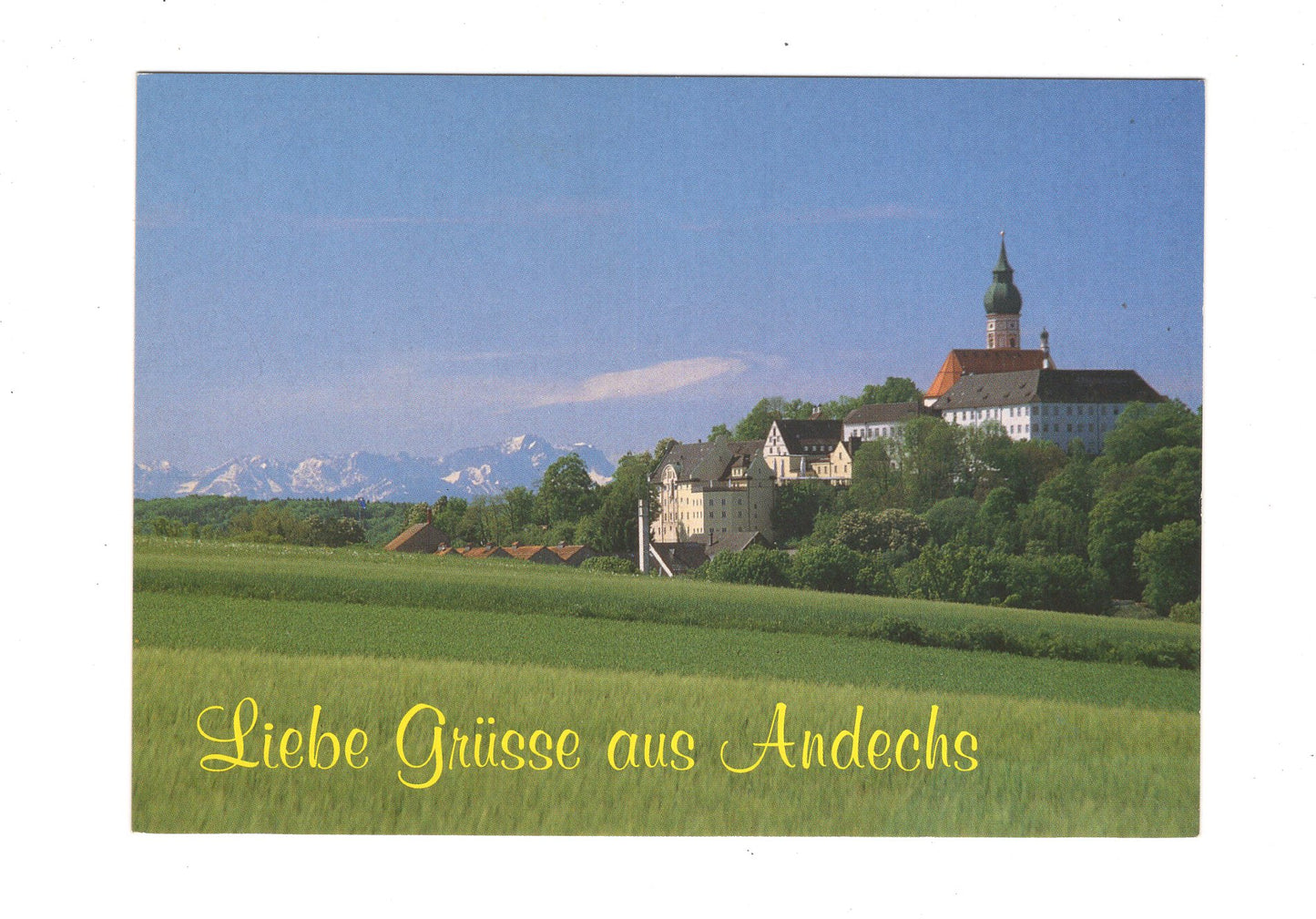 Ansichtskarte Kloster Andechs am Ammersee