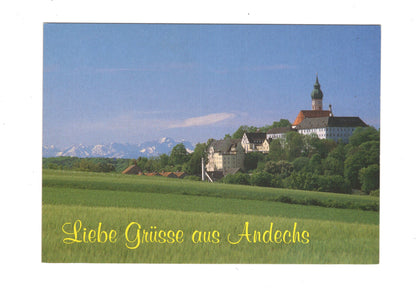 Ansichtskarte Kloster Andechs am Ammersee