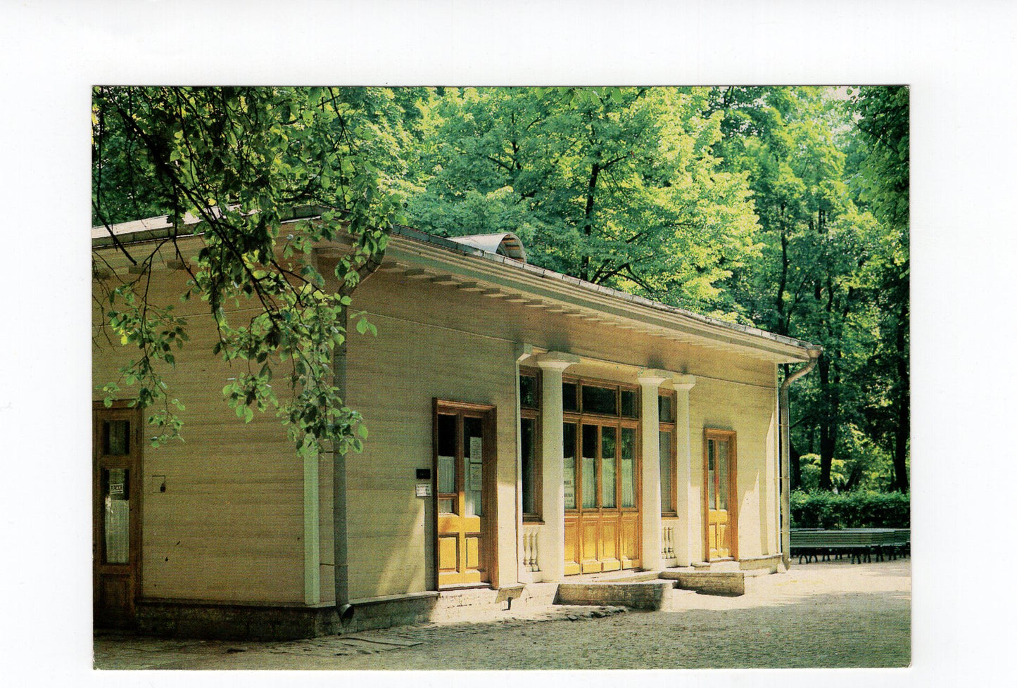Ansichtskarte Leningrad Summer Gardens / The Tea-house Pavilion / Russland