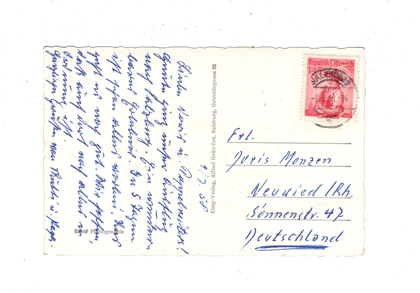 Ansichtskarte Hellbrunn bei Salzburg / Österreich / N1-65