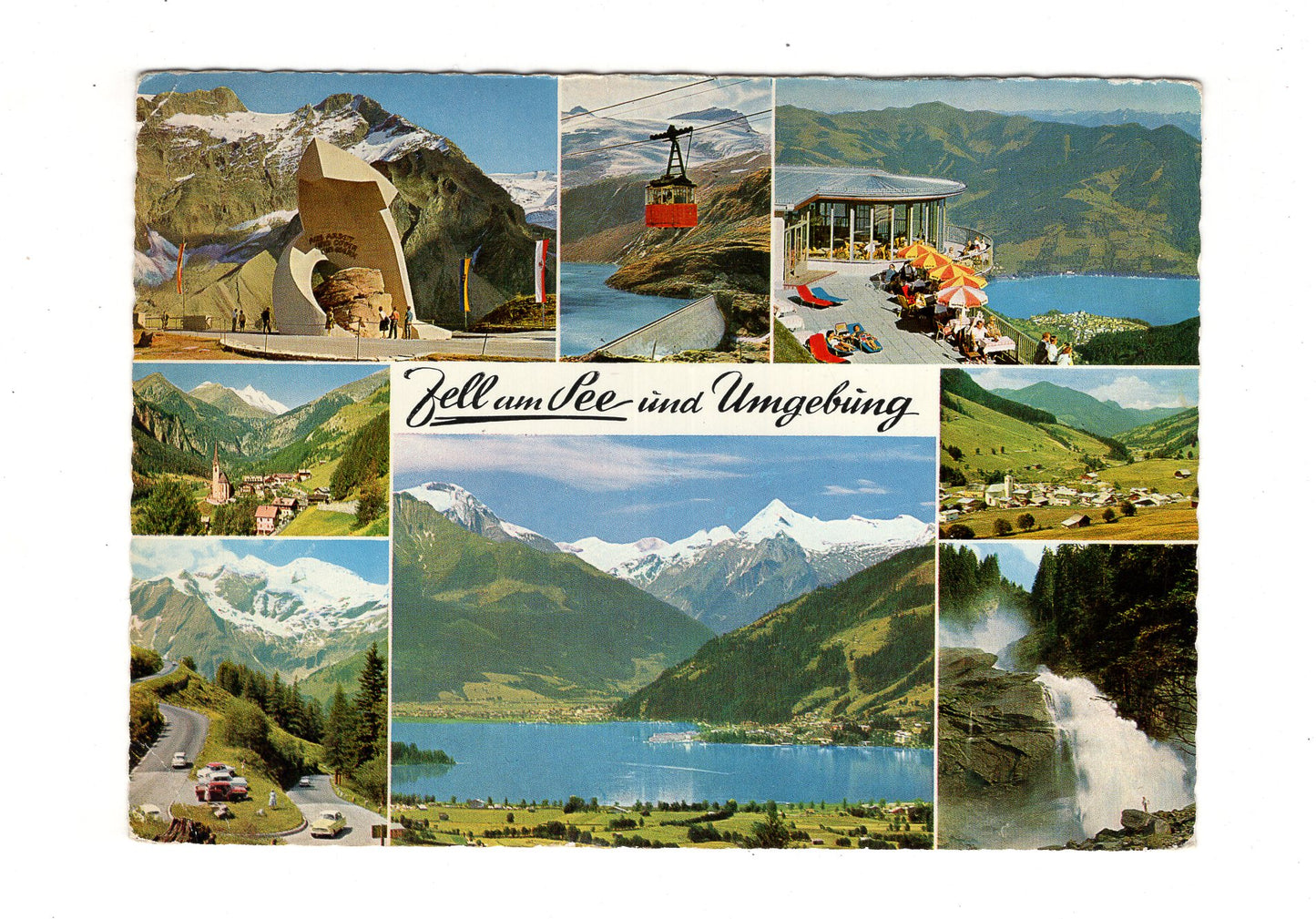 Ansichtskarte Zell am See und Umgebung / Österreich