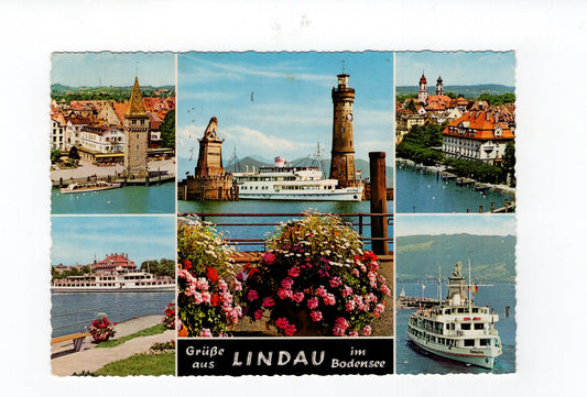 Ansichtskarte Lindau im Bodensee