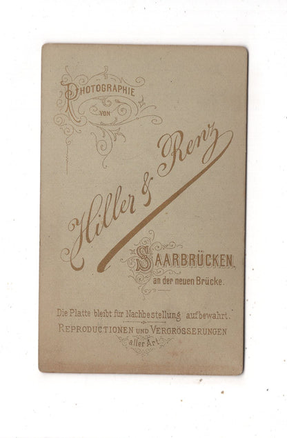 Fotografie Schönes Kinderbild / Baby - Saarbrücken 1880er