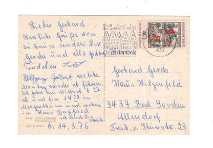 Ansichtskarte Tecklenburg / Fachwerkhäuser