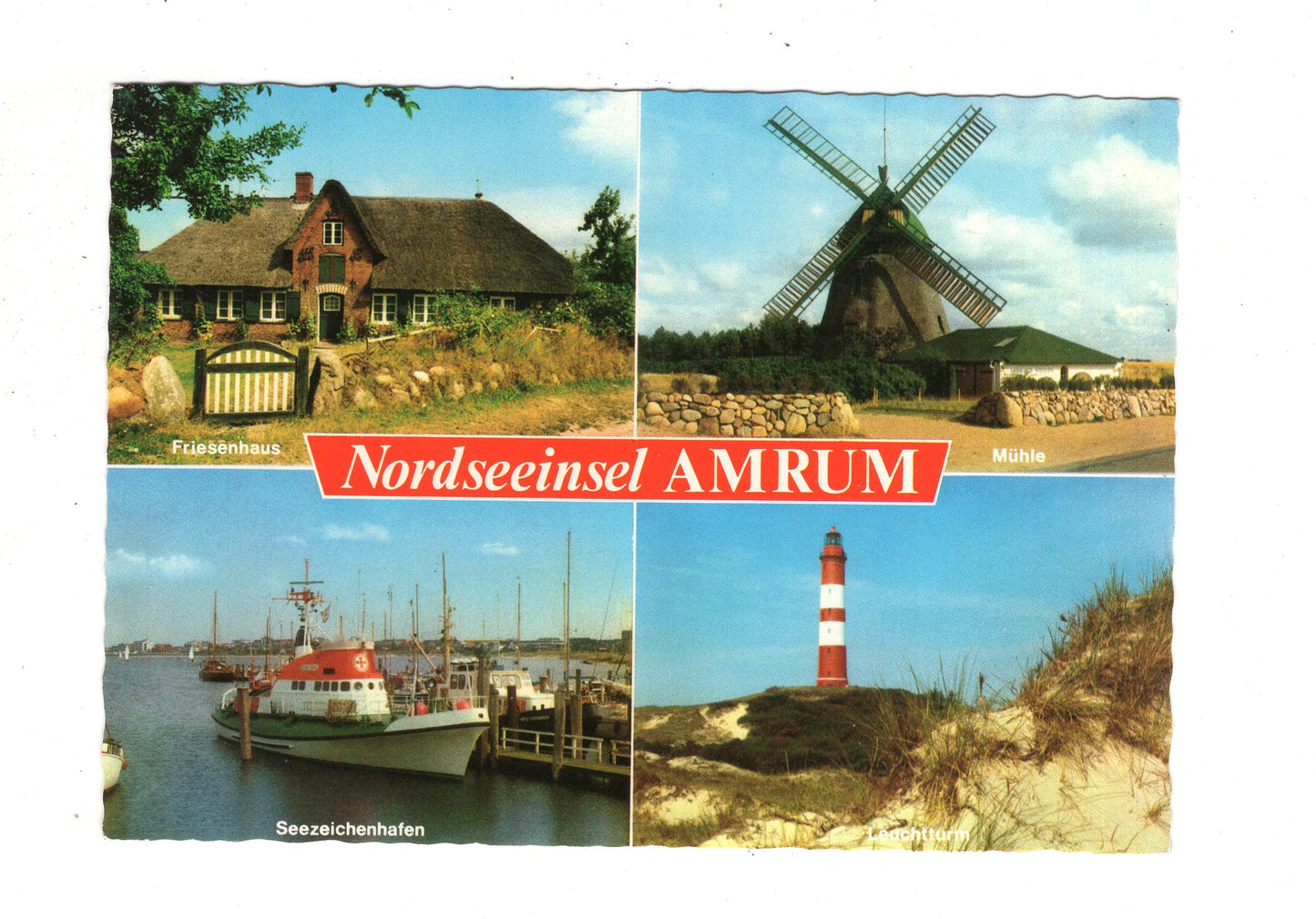 Ansichtskarte Nordseeinsel Amrum / J1-66