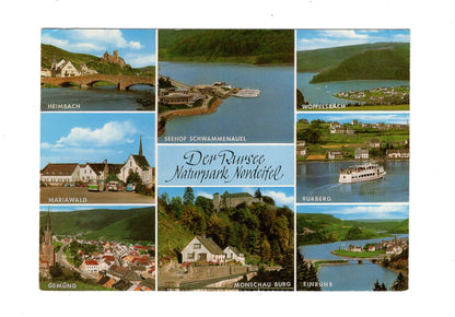 Ansichtskarte Der Rursee / Naturpark Nordeifel