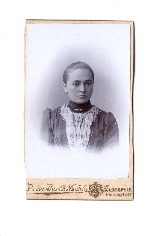 Fotografie Damenportrait - Elberfeld 1890er