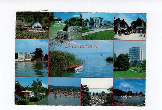 Ansichtskarte Balaton / Plattensee / Ungarn