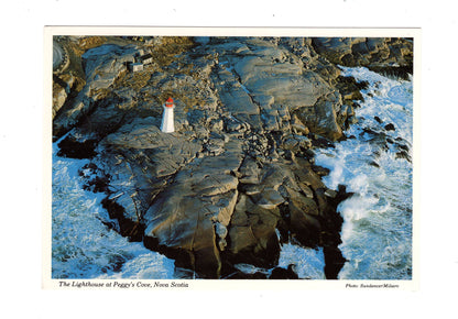 Ansichtskarte Lighthouse at Peggy´s Cove / Nova Scotia / Kanada