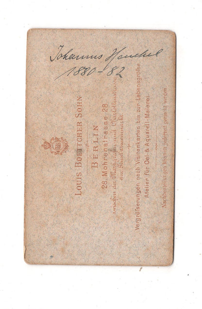 Fotografie Soldat / benannt - Berlin um 1880-82 / CDV M1-06