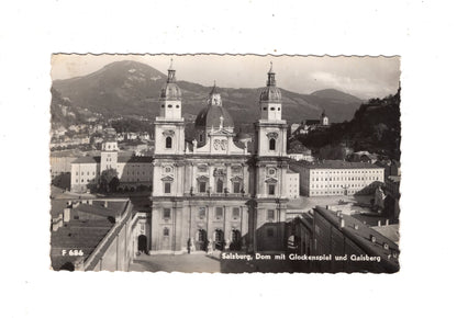 Ansichtskarte Salzburg / Dom mit Glockenspiel / Österreich / N1-65