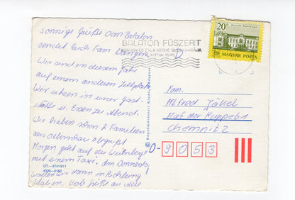 Ansichtskarte Balaton / Plattensee / Ungarn