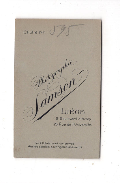 Fotografie Schönes Kinderbild / Baby - Liege Lüttich 1900er