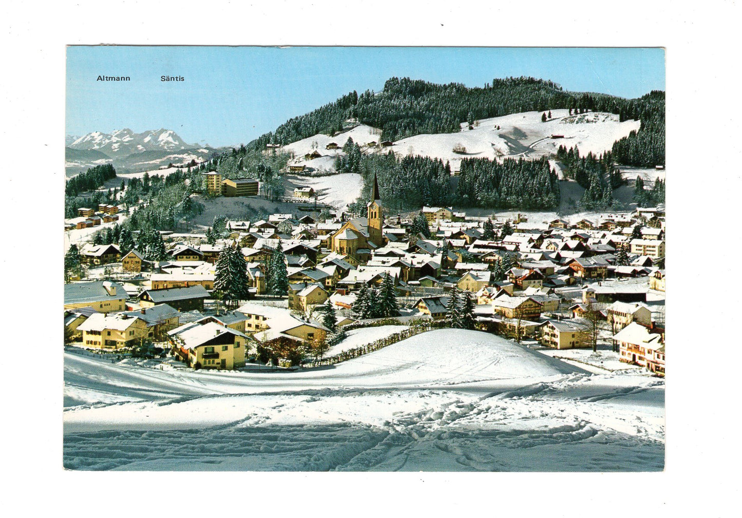 Ansichtskarte Oberstaufen im Allgäu / H1-55