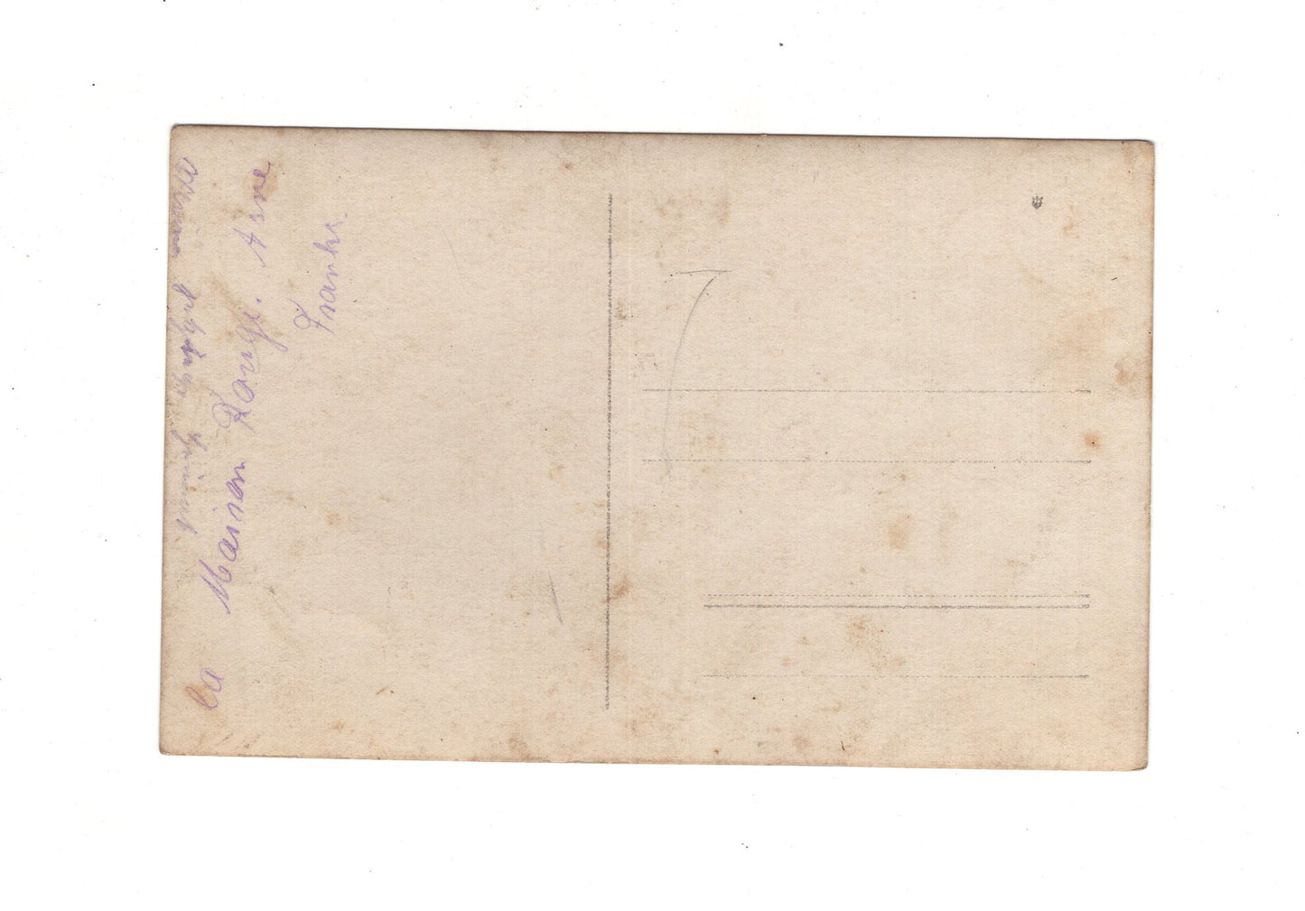 Ansichtskarte La Maison Rouge / Aisne / zerstörte Häuser