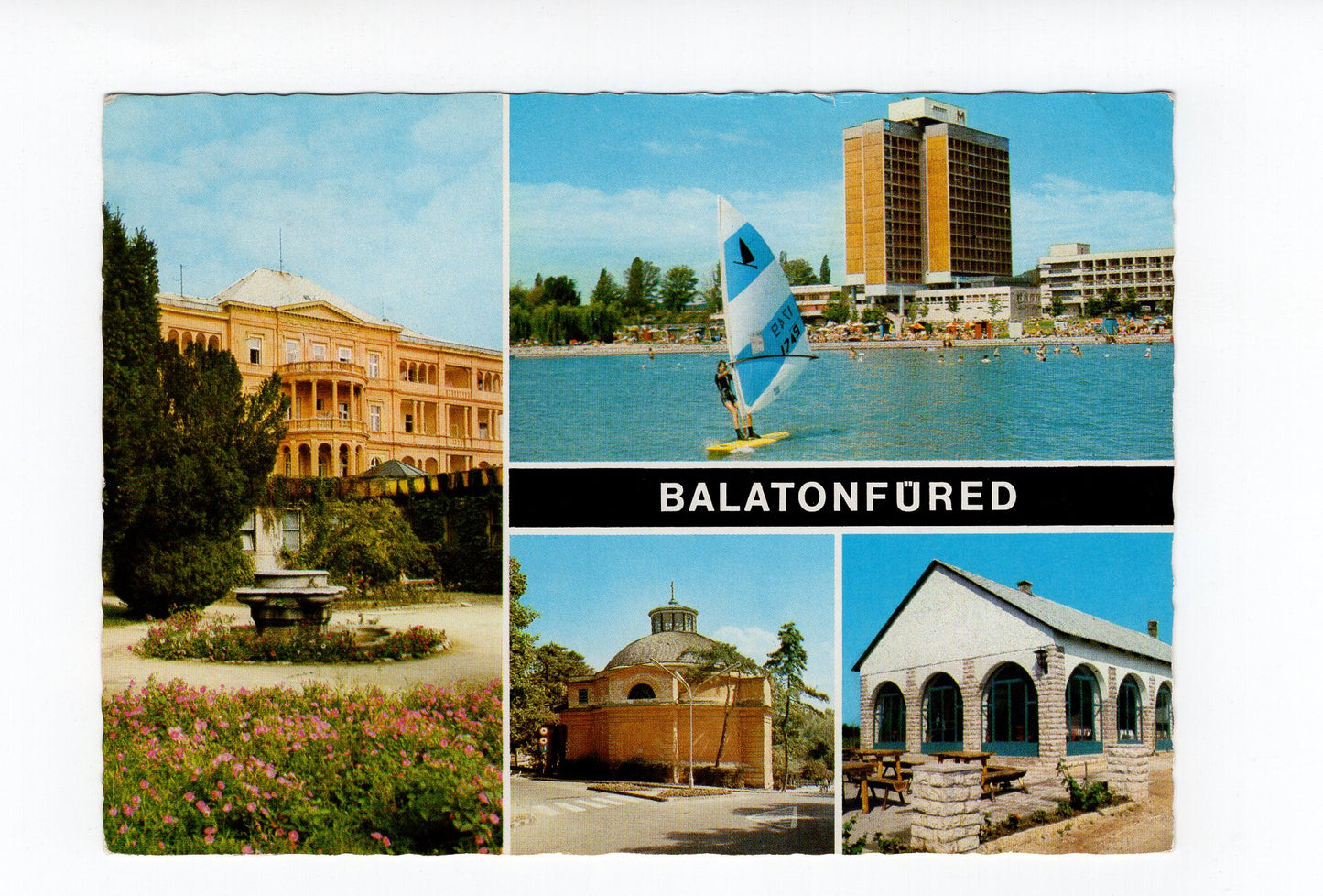 Ansichtskarte Balatonfüred / Ungarn