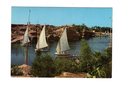 Ansichtskarte Assuan / Der Nil / Ägypten