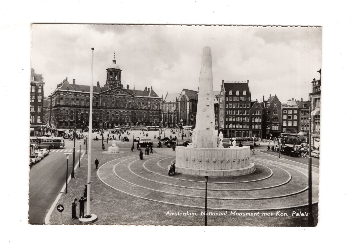 Ansichtskarte Amsterdam / National Monument / Niederlande / M1-69