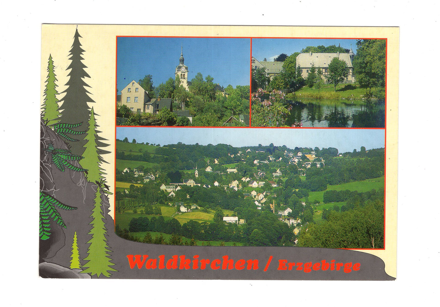 Ansichtskarte Waldkirchen / Erzgebirge