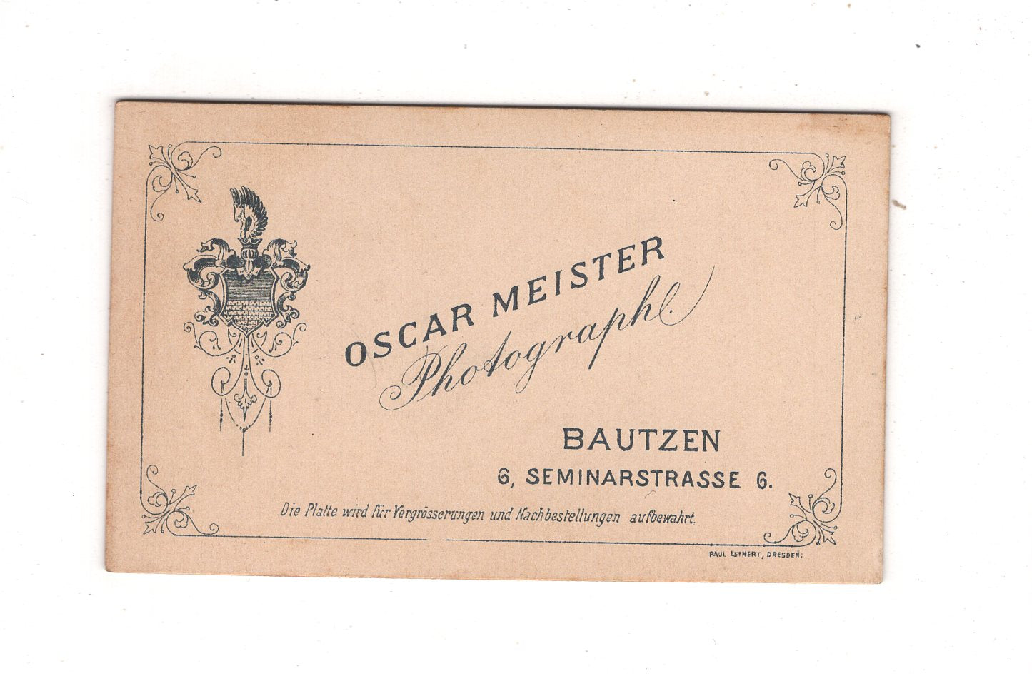 Fotografie Feiner Junge - Bautzen 1890er / CDV M1-26