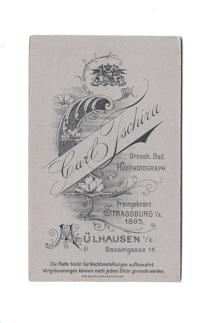 Fotografie Damenportrait - Mülhausen i. E. 1900er