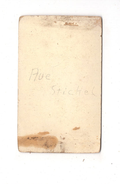 Fotografie Soldat - unbekannter Ort 1890er / CDV M1-06