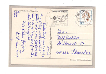 Ansichtskarte Waldkirchen / Erzgebirge