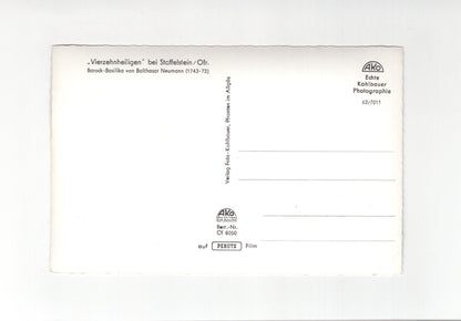 Ansichtskarte Wallfahrtskirche Vierzehnheiligen / Oberfranken