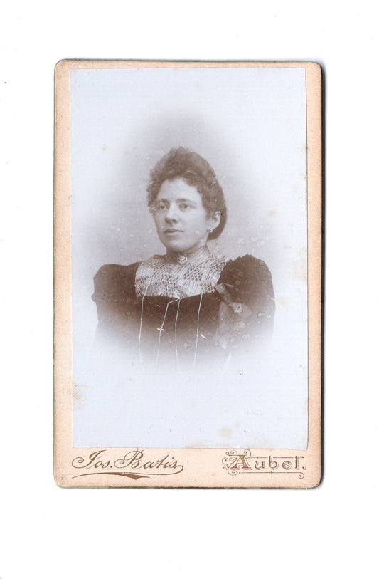 Fotografie Damenportrait - Aubel um 1900