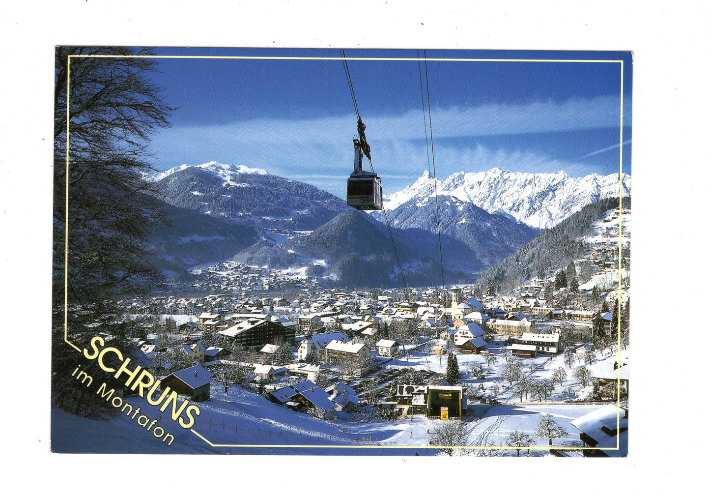 Ansichtskarte Schruns im Montafon / Österreich