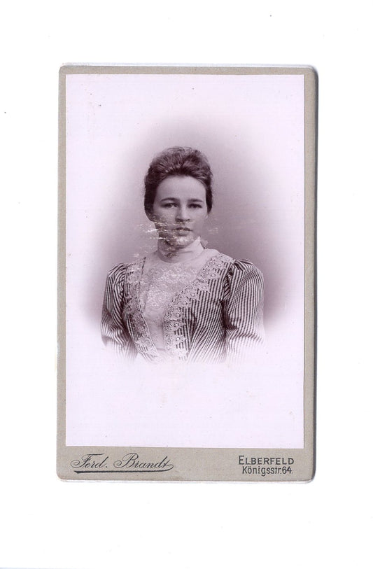 Fotografie Damenportrait - Elberfeld 1890er