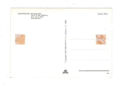 Ansichtskarte Amsterdam / Hafenansicht / Niederlande / M1-69