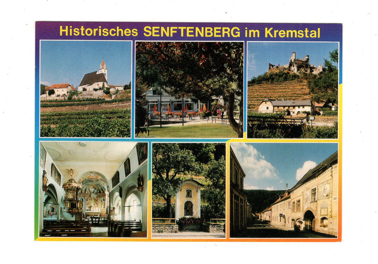 Ansichtskarte Senftenberg im Kremstal / Niederösterreich / Österreich