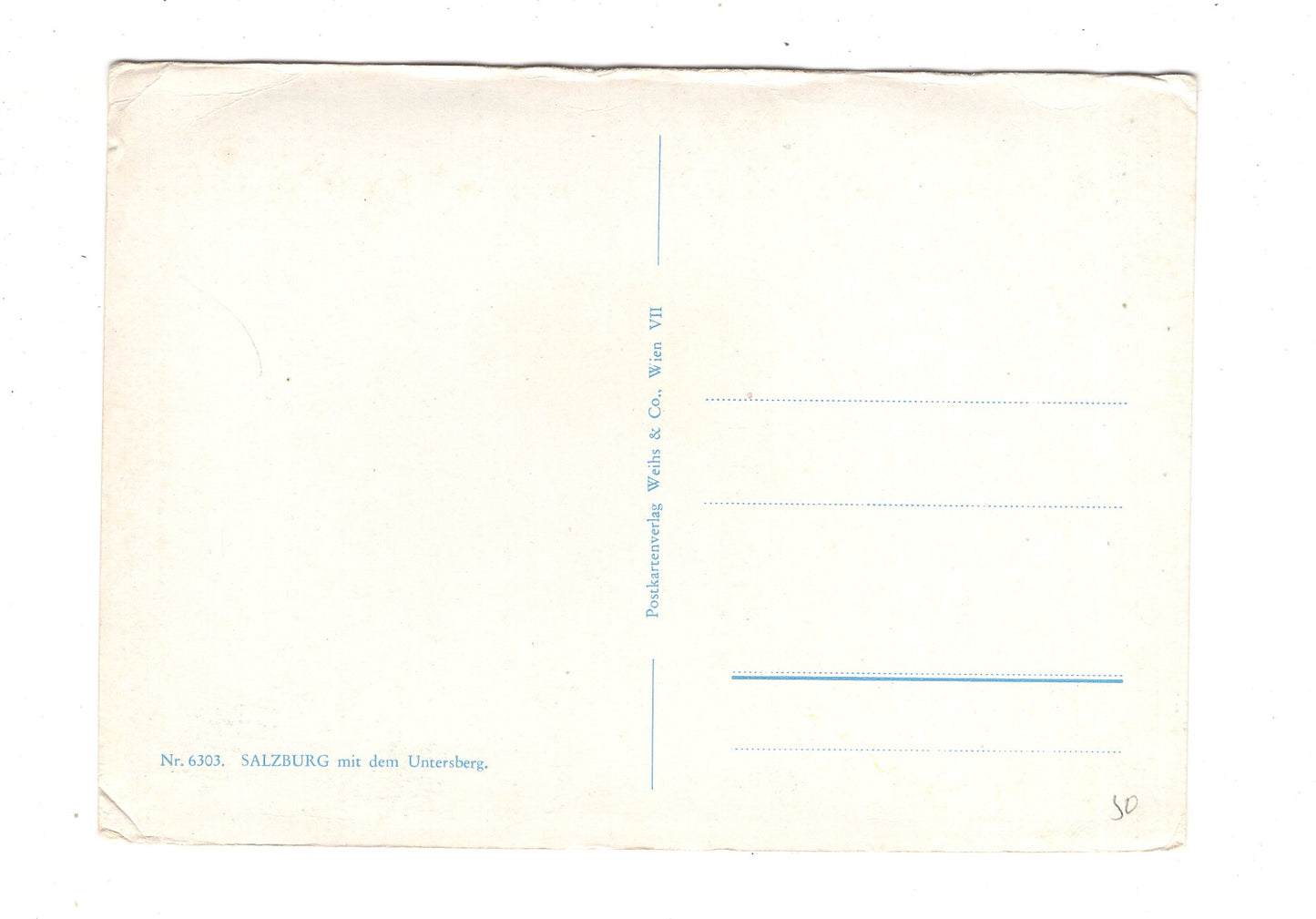 Ansichtskarte Salzburg mit Untersberg / Österreich / N1-65